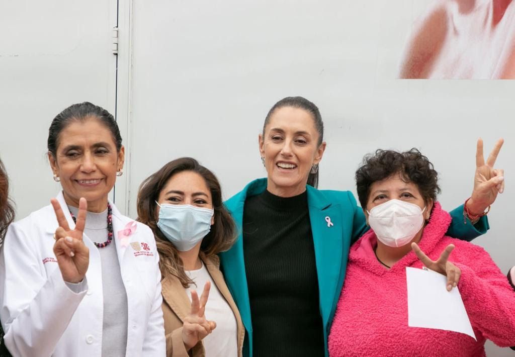 Trabajamos en esquema integral de atención de cáncer de mama: Claudia Sheinbaum